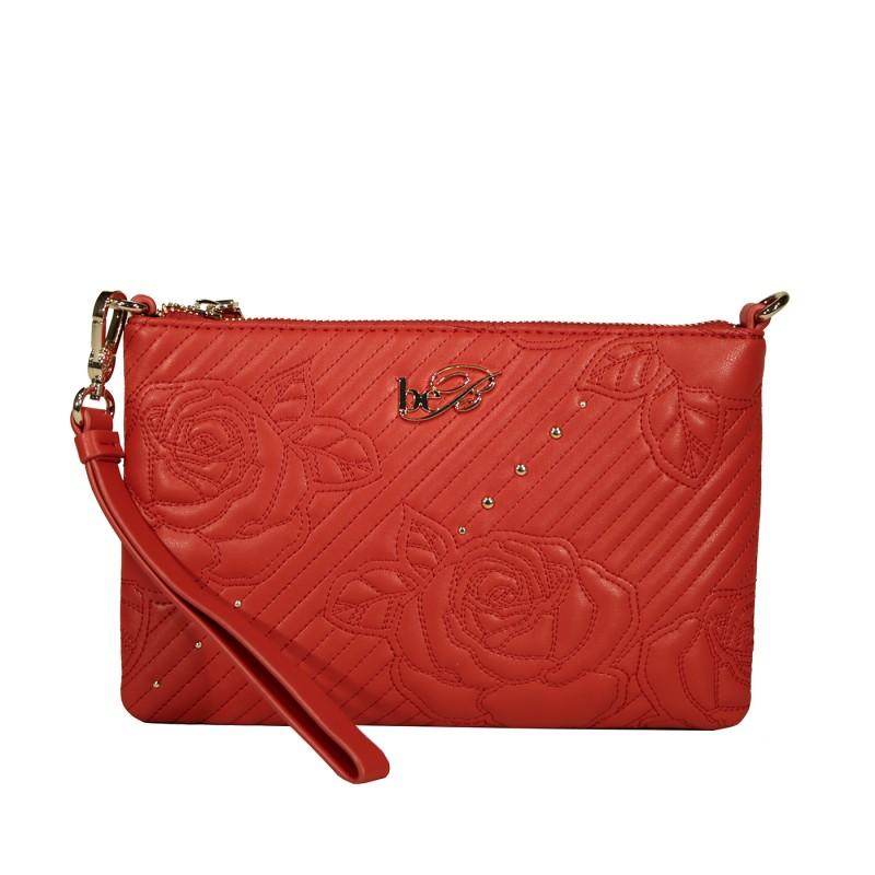 BORSA POCHETTE CON MANICOTTO +TRACOLLA  ECO-PELLE Linea Carlotta Quilted Nappa Be Blumarine