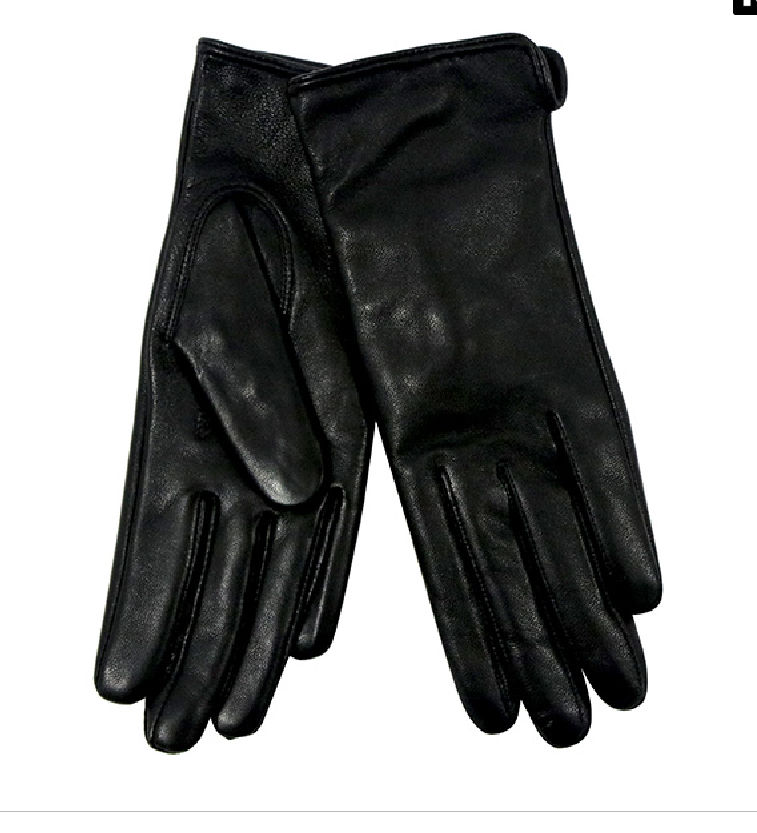 Guanti pelle nera  ROGP3AU03 ROCCOBAROCCO Linea Unica