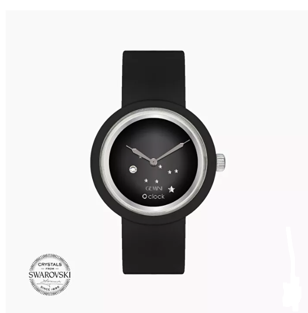 O clock gemelli con cristalli Swaroski Swaroski O bag Misura L