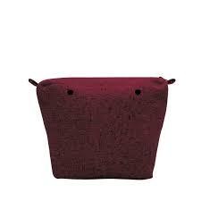 O bag mini .sacca interna lana grezza Sacca interna O bag mini in lana grezza O Bag