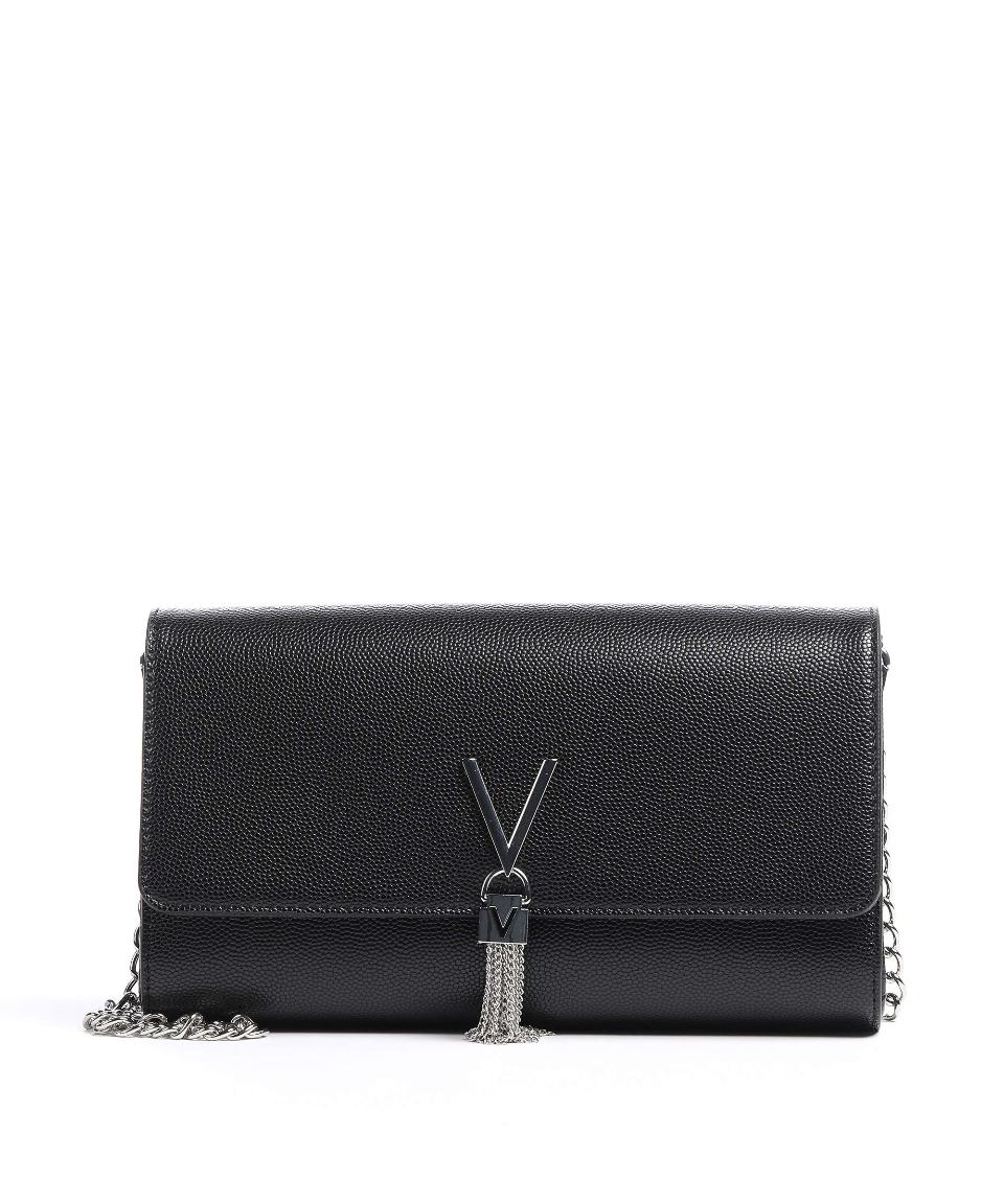 Pochette in grana metalizzata Linea Divina VBS1R401G VALENTINO