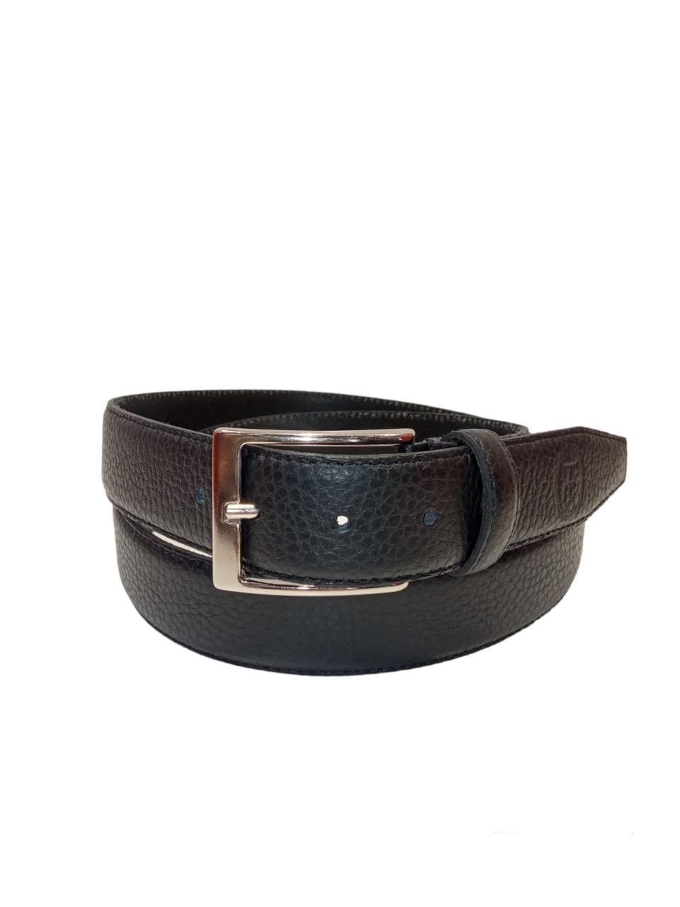 Cintura uomo  nero Linea Cervo Trussardi