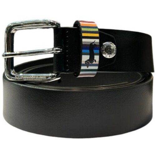 Cintura in pelle Nera cm 3.5 accorciabile Harmont & Blaine Linea  Belts