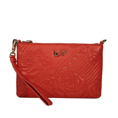 BORSA POCHETTE CON MANICOTTO +TRACOLLA  ECO-PELLE Linea Carlotta Quilted Nappa Be Blumarine