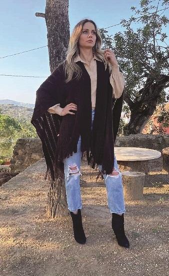 Poncho donna KBAS 3512111