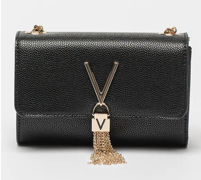 Borsa Pochette in grana metalizzata Linea Divina GIFT VALENTINO