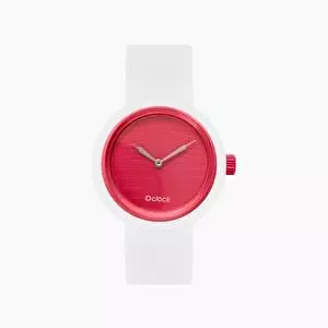 Orologio Meccanismo laser cocco sangria +cinturino linea O clock Dimensione 32mm diametro O Bag