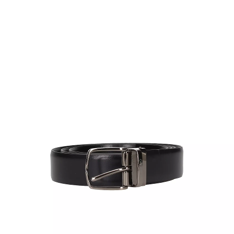 CINTURA UOMO PELLE DOUBLE NERO/BLU LINEA LEWIS VCP7CP01 VALENTINO