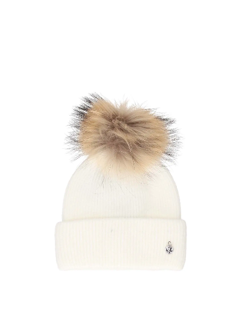 CAPPELLO DONNA CON PON PON ATELIER DU SAC CUFFIA CON PON PON