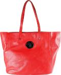Borsa Shopper rossa in Pelle FERRE' Linea Blossom