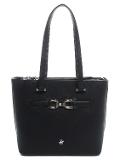 BORSA SHOPPER DONNA SAFFIANO NERO BEVERLY HILLS POLO CLUB Linea Maia BH-3290
