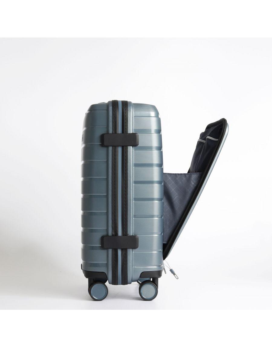 Trolley Cabina 4 Ruote business P/C in polipropilene 075346 TRAVELITE Linea AIR BASE