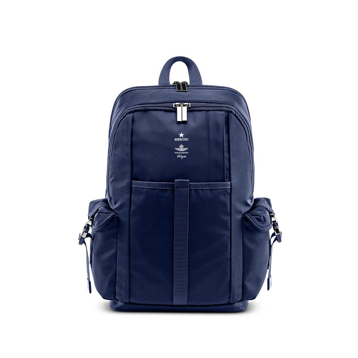 Zaino PSG Paris Saint Germain Ufficiale - Blu, 39x29x10 Cm - Un Comparto + Tasca - Per Scuola E Sport