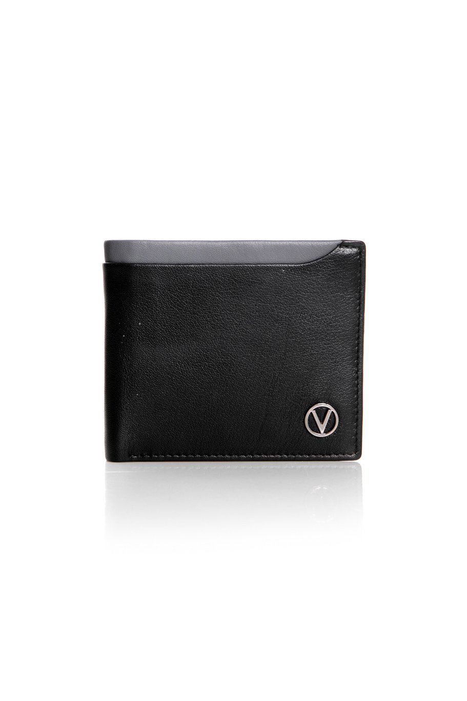 Portafoglio in Pelle Uomo NERO VALENTINO LINEA RUSH