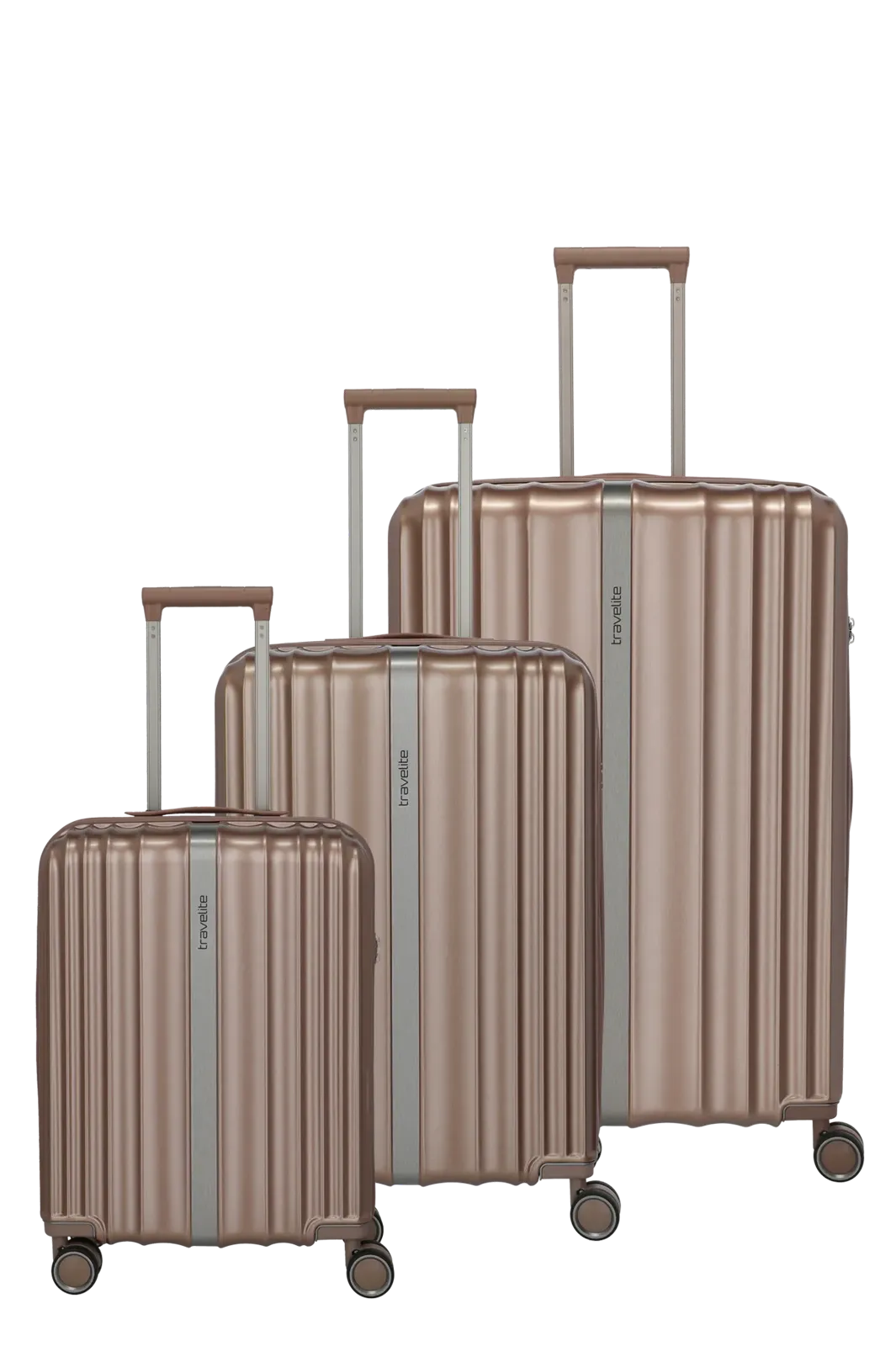 Set 3 trolley grande - medio - cabina TRAVELITE Linea PAROS