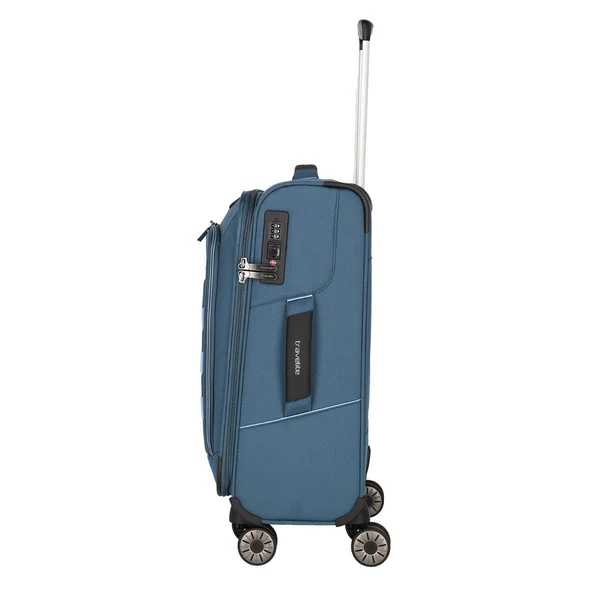 trolley Cabina 4 ruote blu TRAVELITE linea SKAII