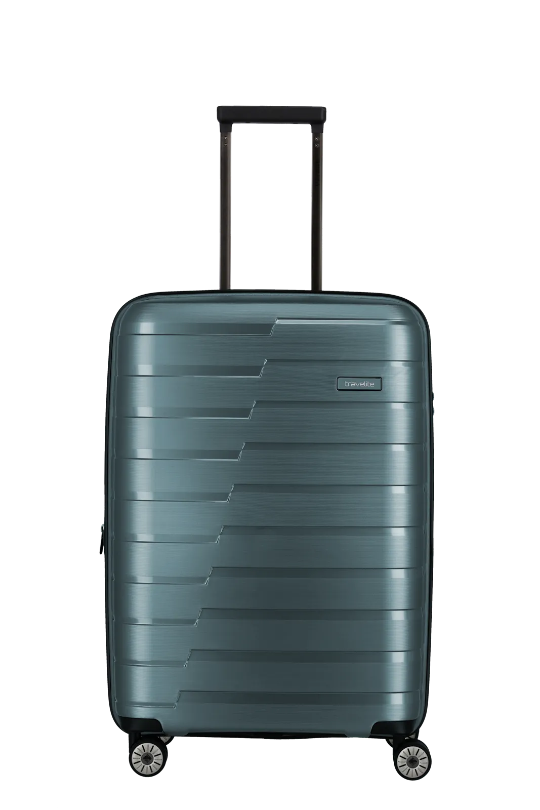 Set 3 trolley grande - medio - cabina blu ghiaccio Espandibile TRAVELITE Linea AIR BASE