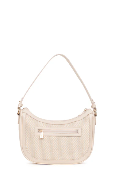 BORSA A TRACOLLA BEIGE 6520138 HEXAGONA LINEA GIUDITTA