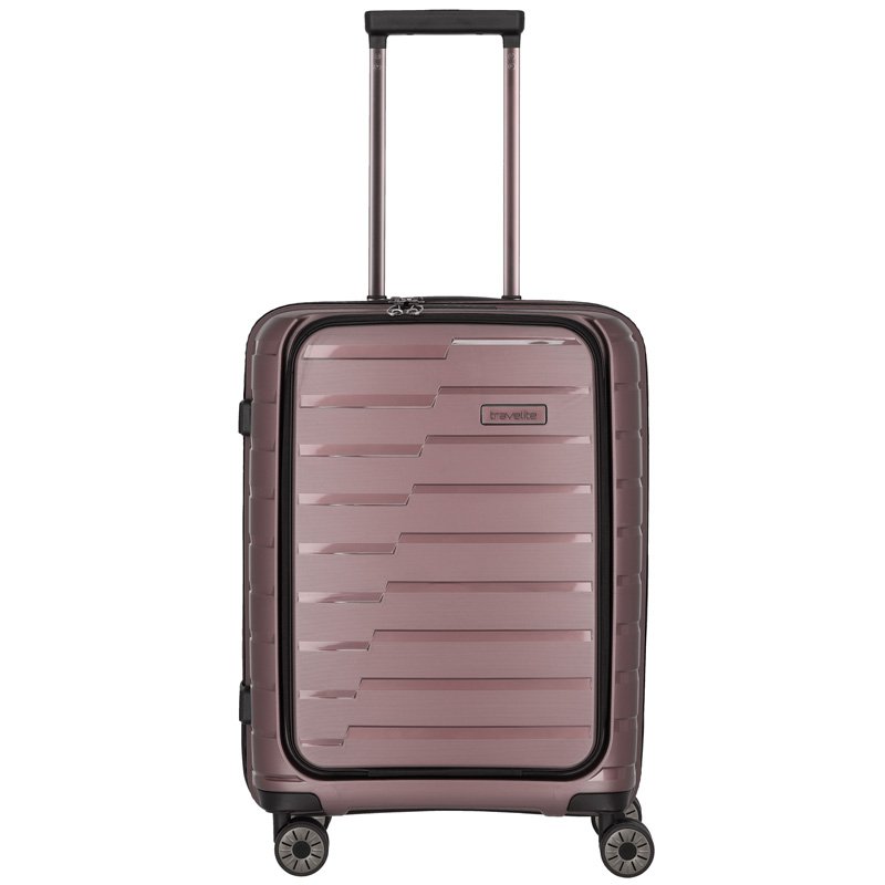 Trolley Cabina 4 Ruote business P/C in polipropilene 075346 TRAVELITE Linea AIR BASE