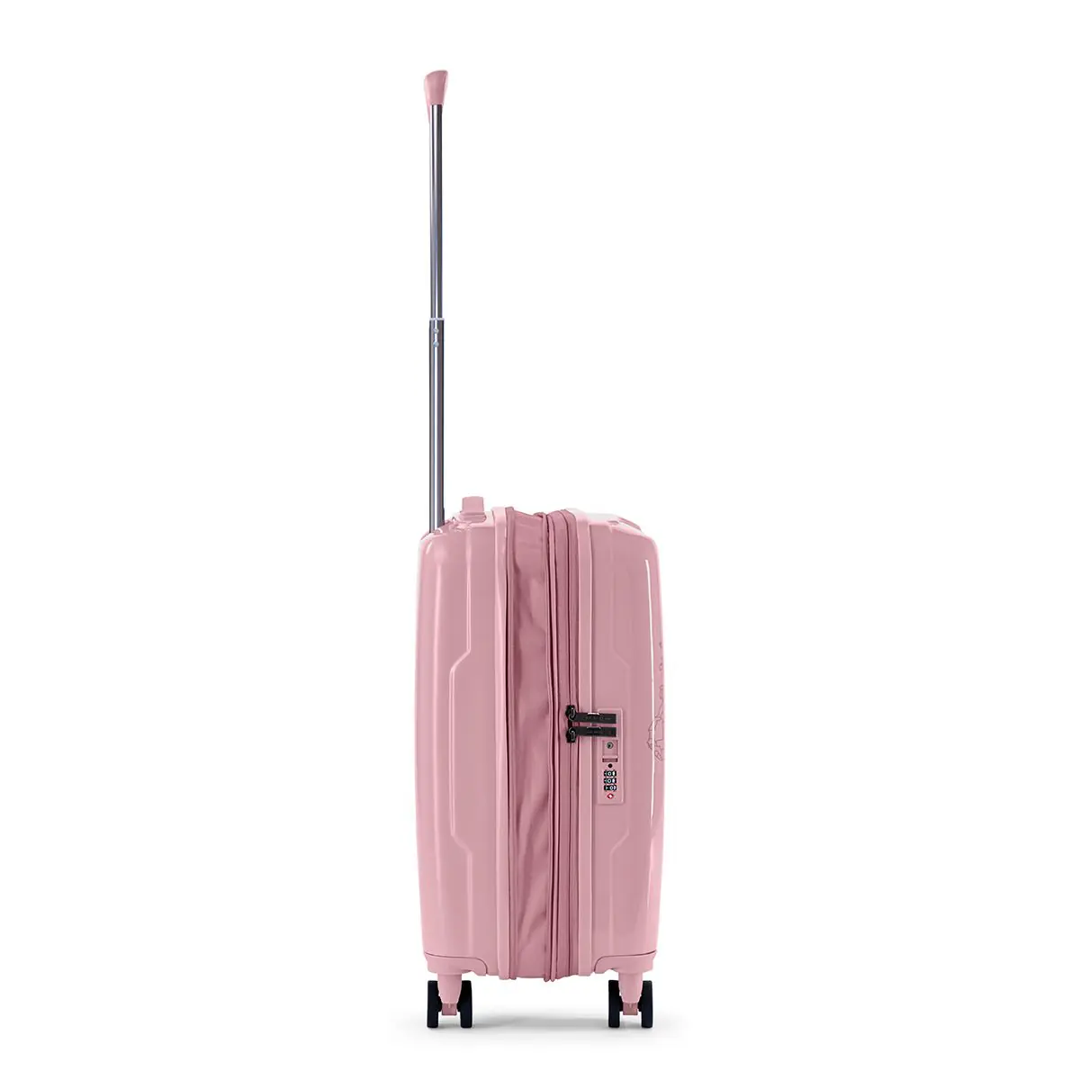 Trolley Cabina 4R Con Exp. Rosa Ambra RONCATO TO DO III