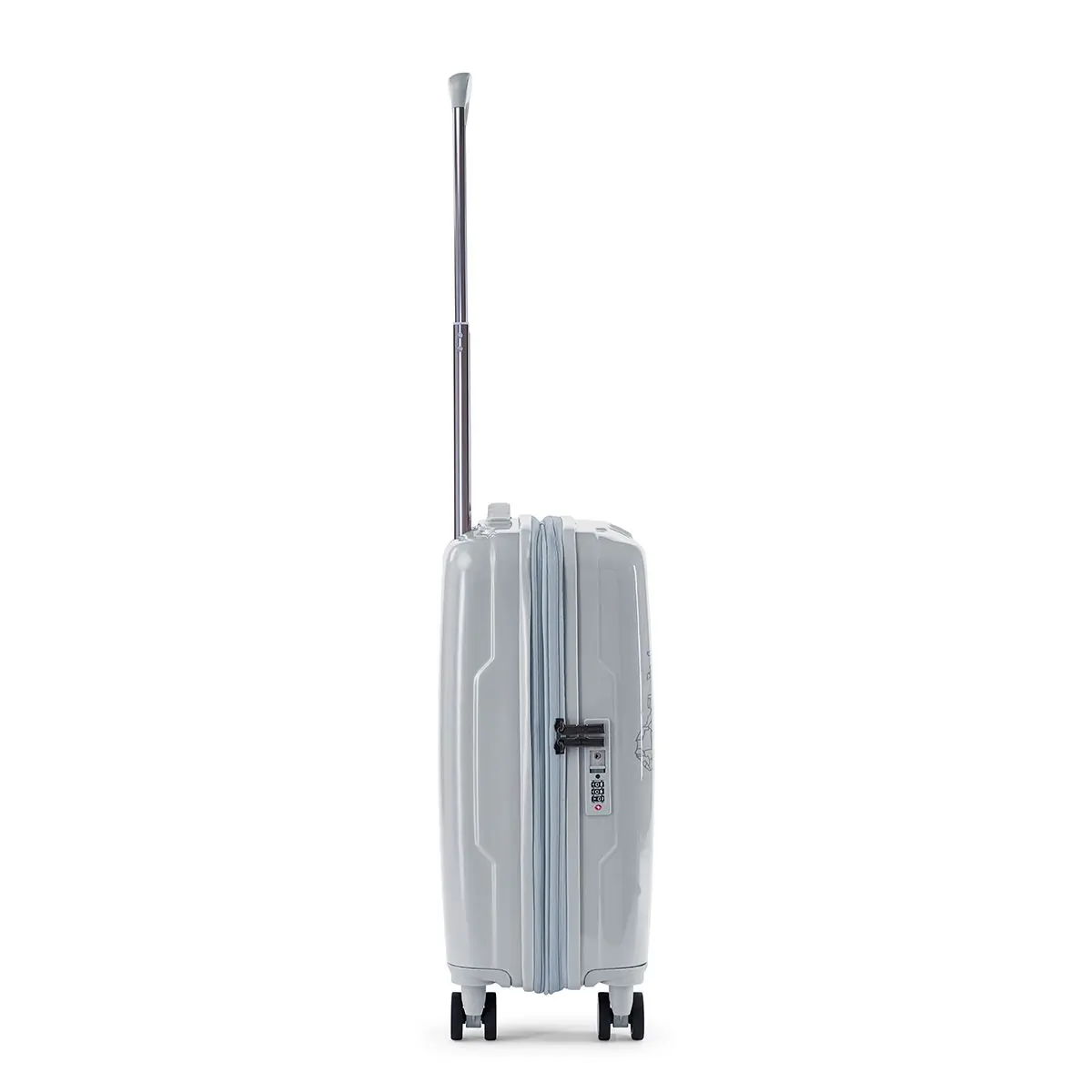 Trolley Cabina 4R Con Exp. Argento RONCATO TO DO III
