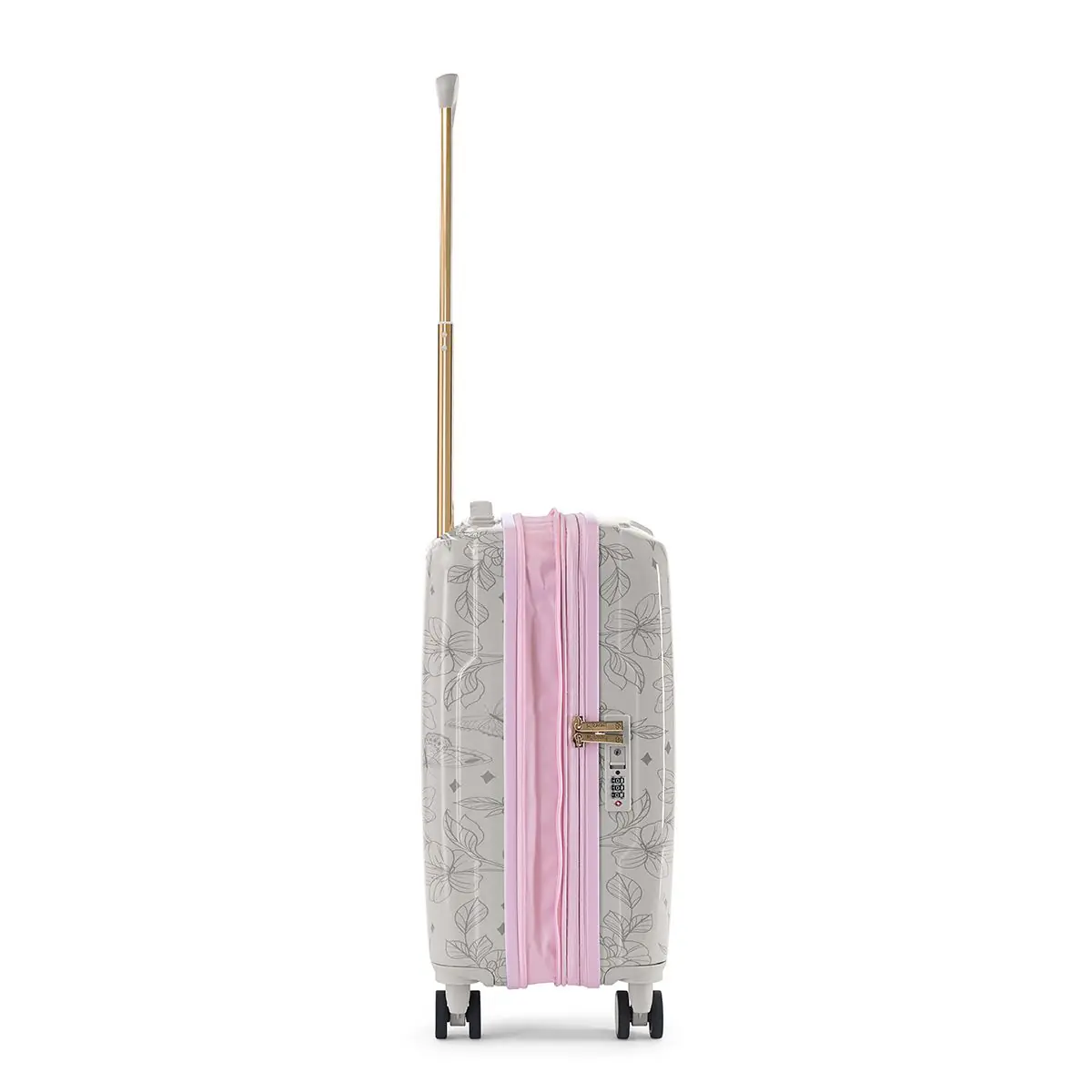 Trolley 4 ruote espandibile 55 cm  Butterfly BRACCIALINI LINEA ARTE