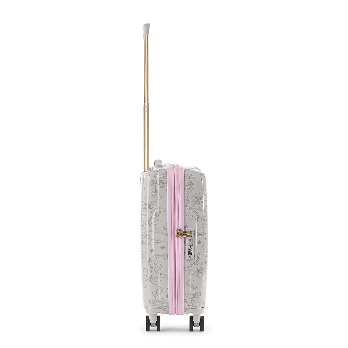 Trolley 4 ruote espandibile 55 cm  Butterfly BRACCIALINI LINEA ARTE