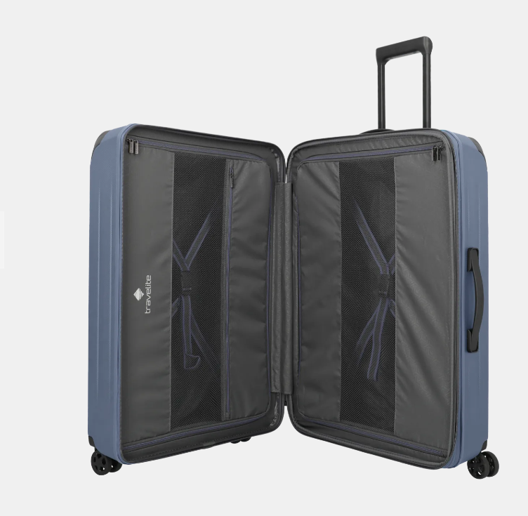 TROLLEY GRANDE XL  4 ruote DENIMBLU TRAVELITE linea DYNAMIIC
