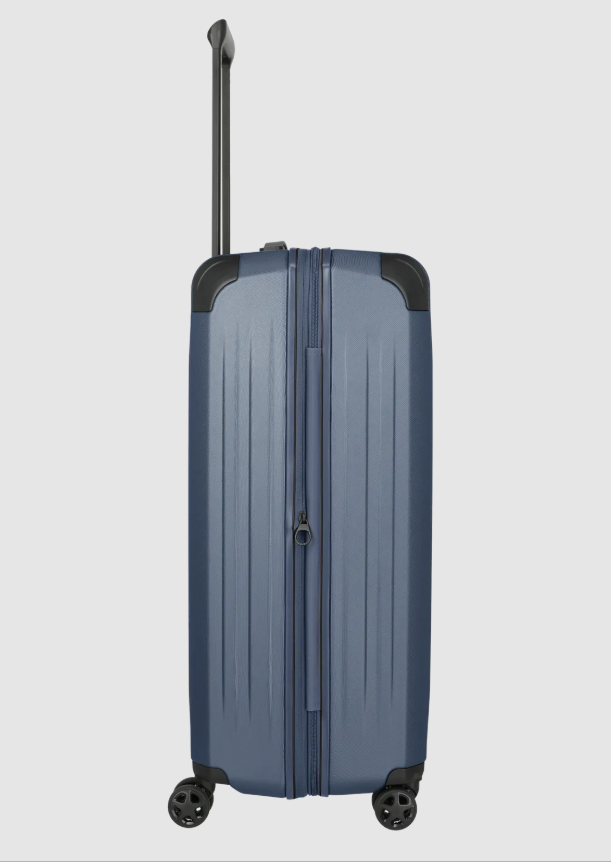 TROLLEY GRANDE L  4 ruote ESPANDIBILE  DENIMBLU TRAVELITE linea DYNAMIIC