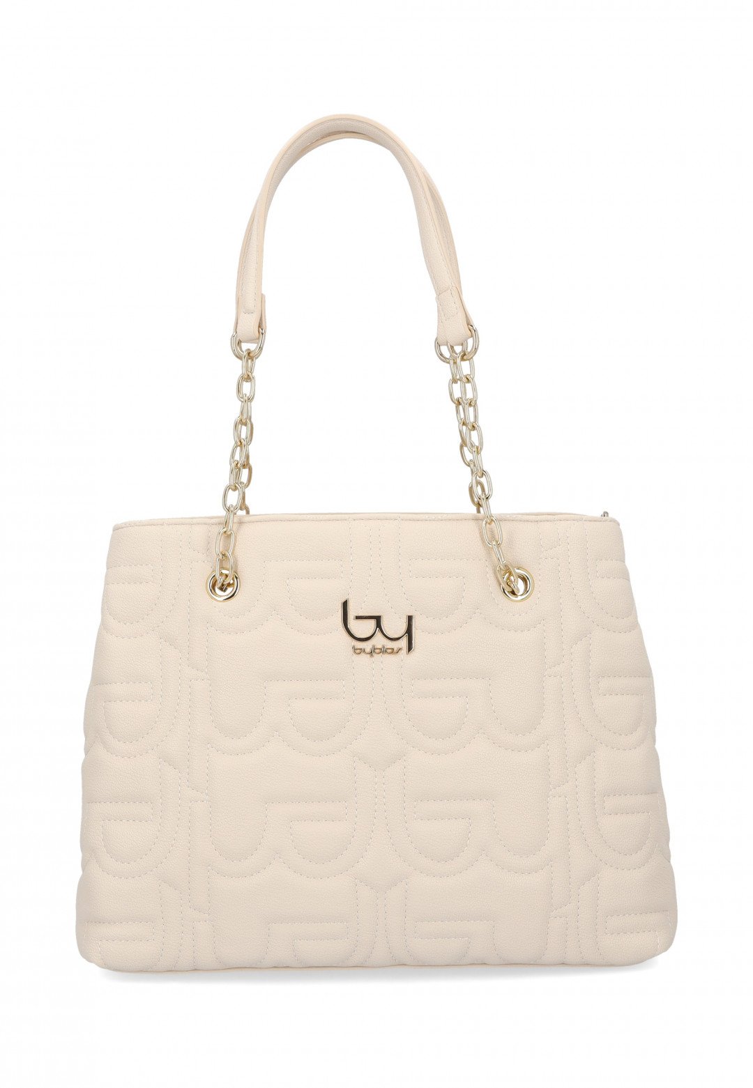 BORSA  SHOPPER CON CATENE CIPRIA By Byblos LINEA TURCHESE