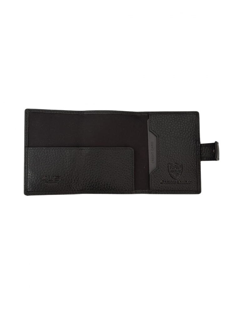 Porta Carte Credito pelle Clip   RFID Uomo nero CESARE  PACIOTTI 4SU