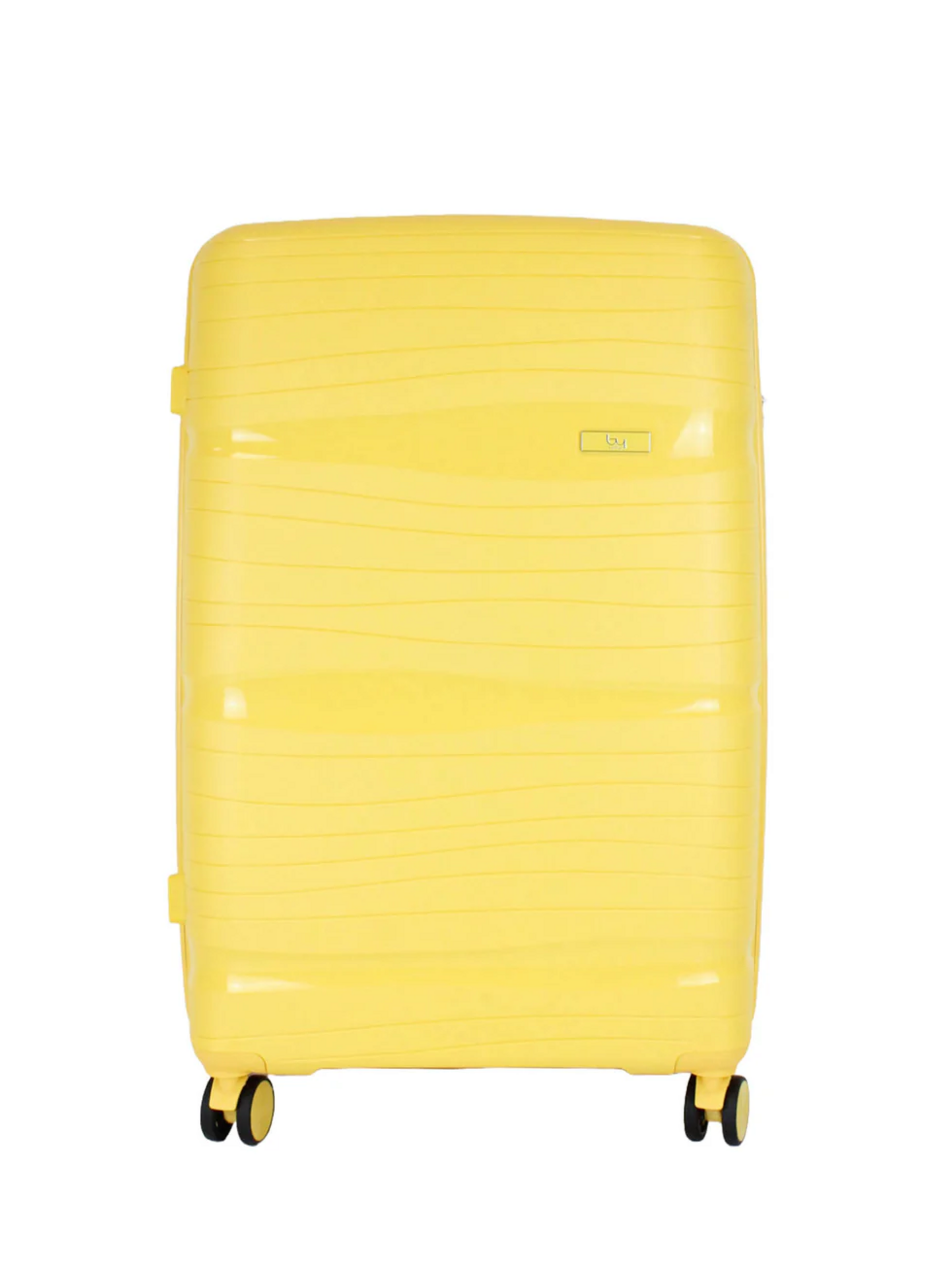Set 3 trolley grande - medio - cabina  Giallo By Byblos