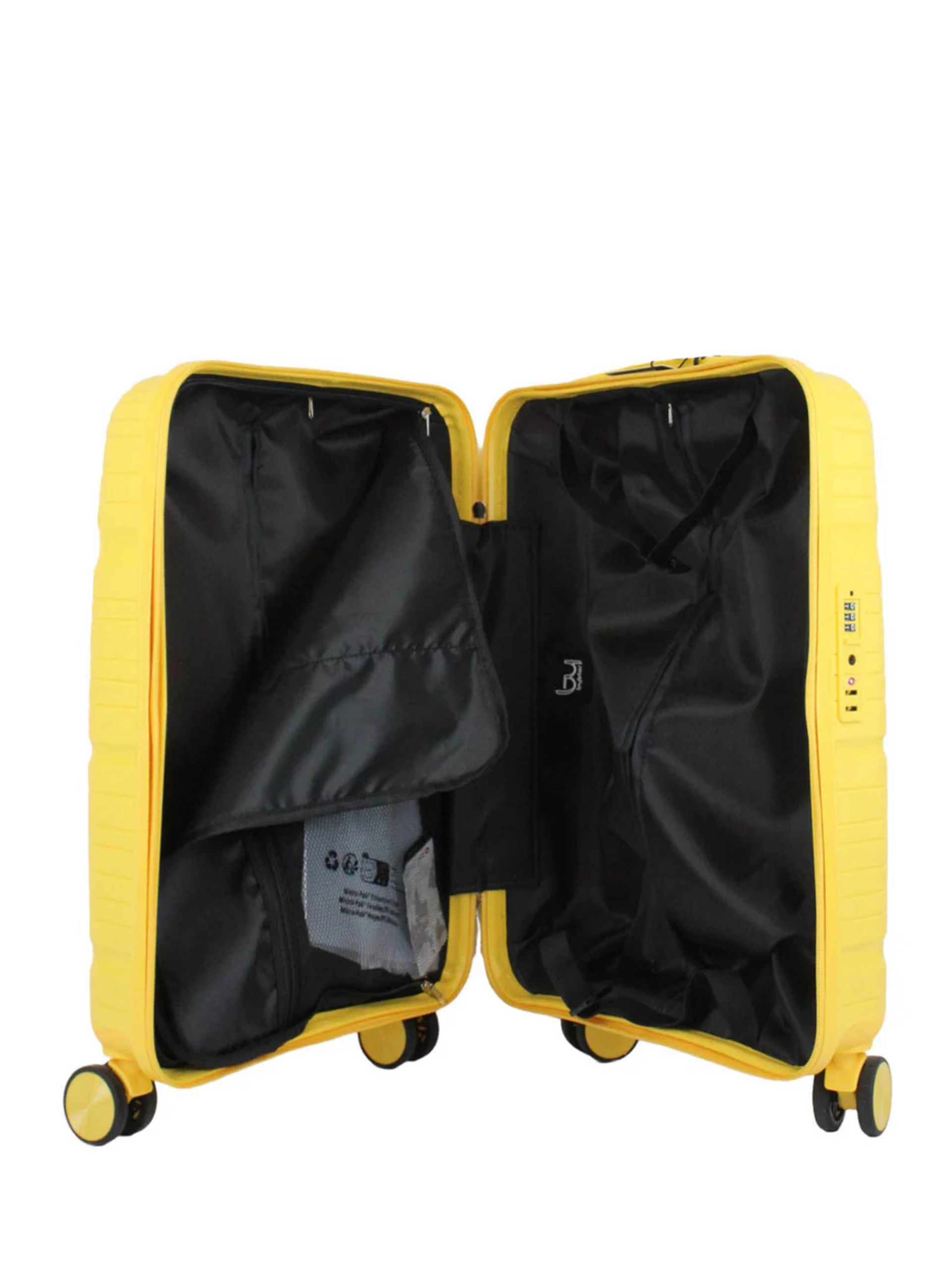 Set 3 trolley grande - medio - cabina  Giallo By Byblos GRAVITY