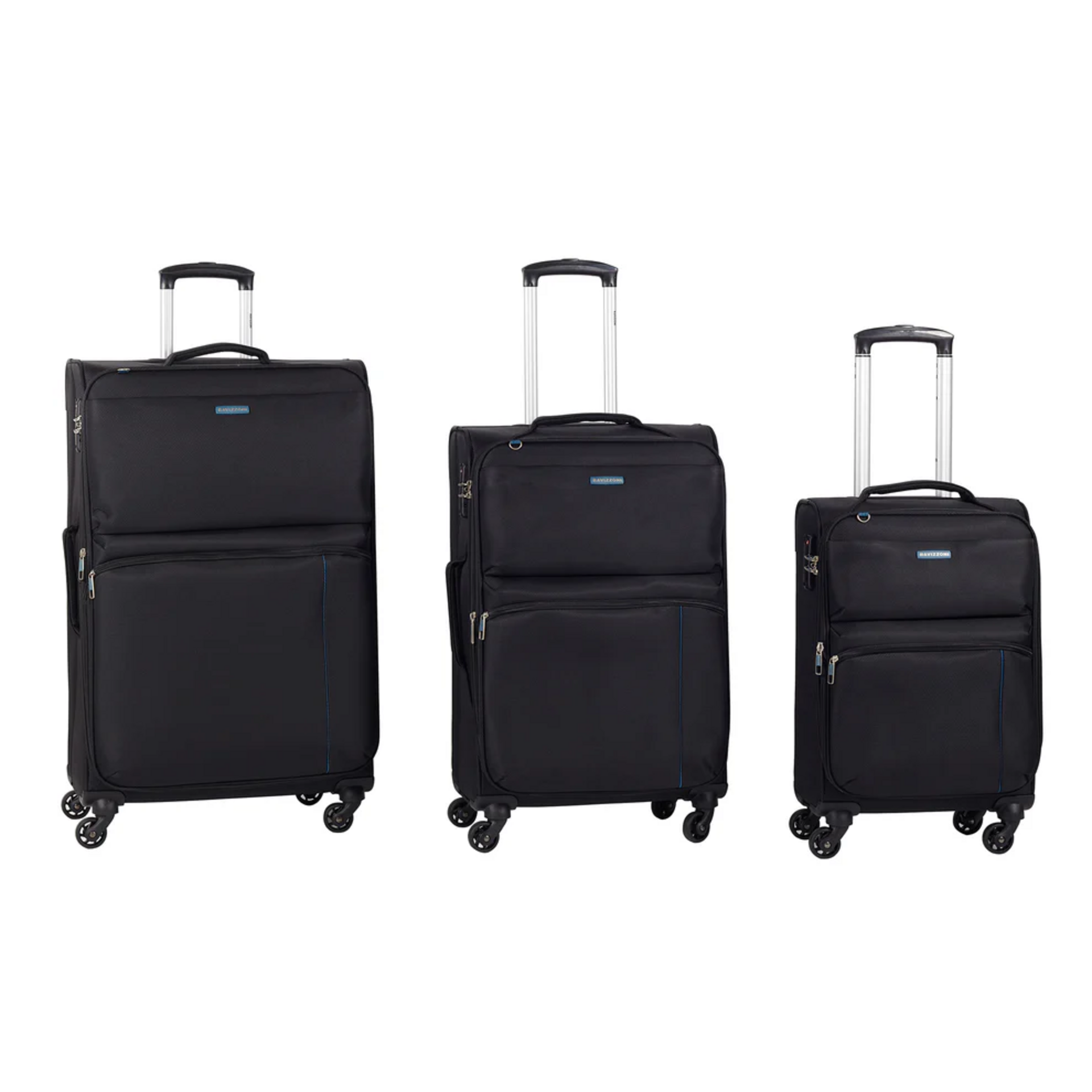 Set 3 Valigie Trolley Espandibile in Poliestere TSA TRAVELITE MANILA