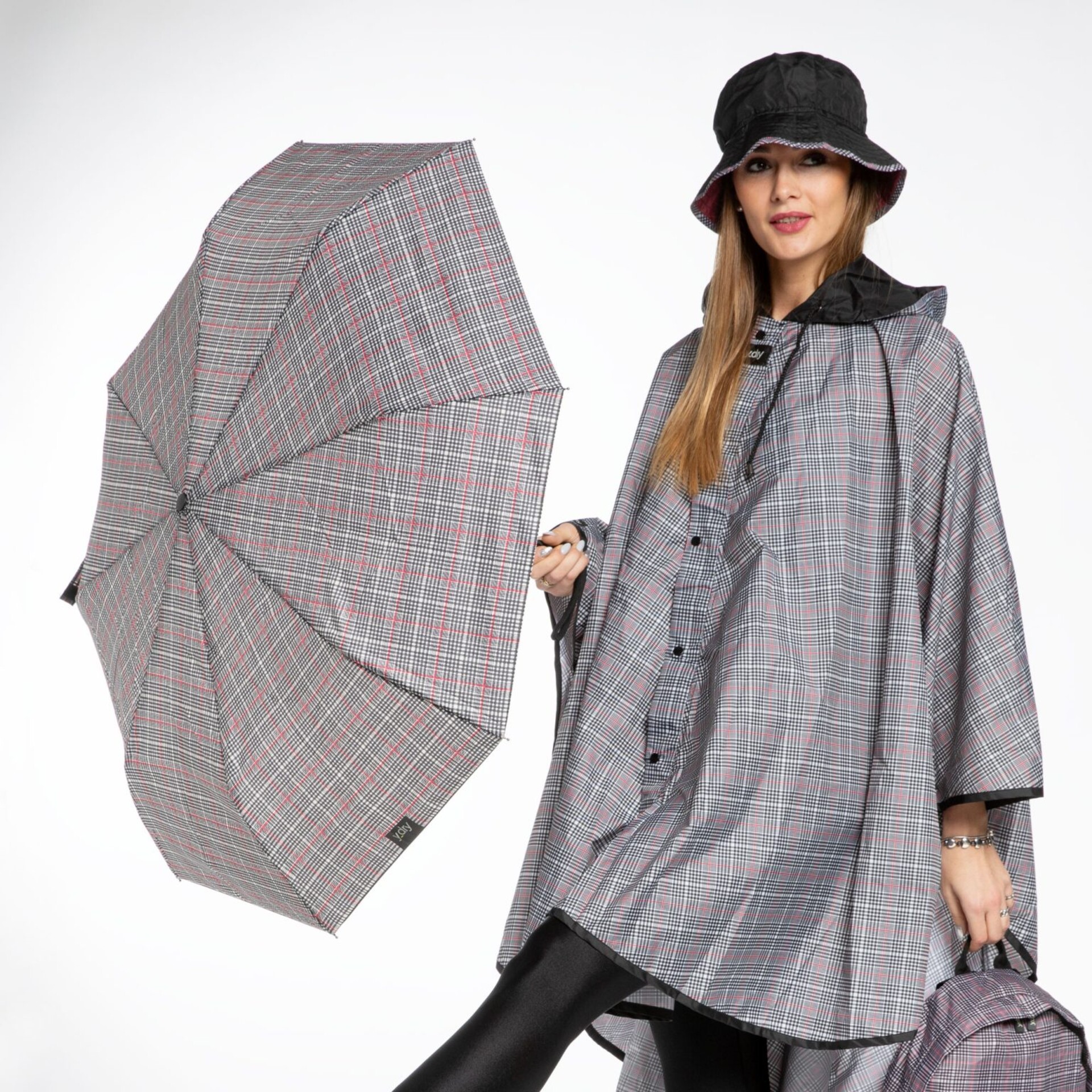 Ombrello Donna Mini Apri e chiudi scozzese Y-dry LINEA ARTU