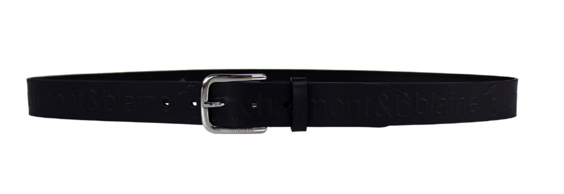 Cintura in pelle con bassotto all-over  CM 3.5 H2DPMH990054 Harmont & Blaine Belts pelle