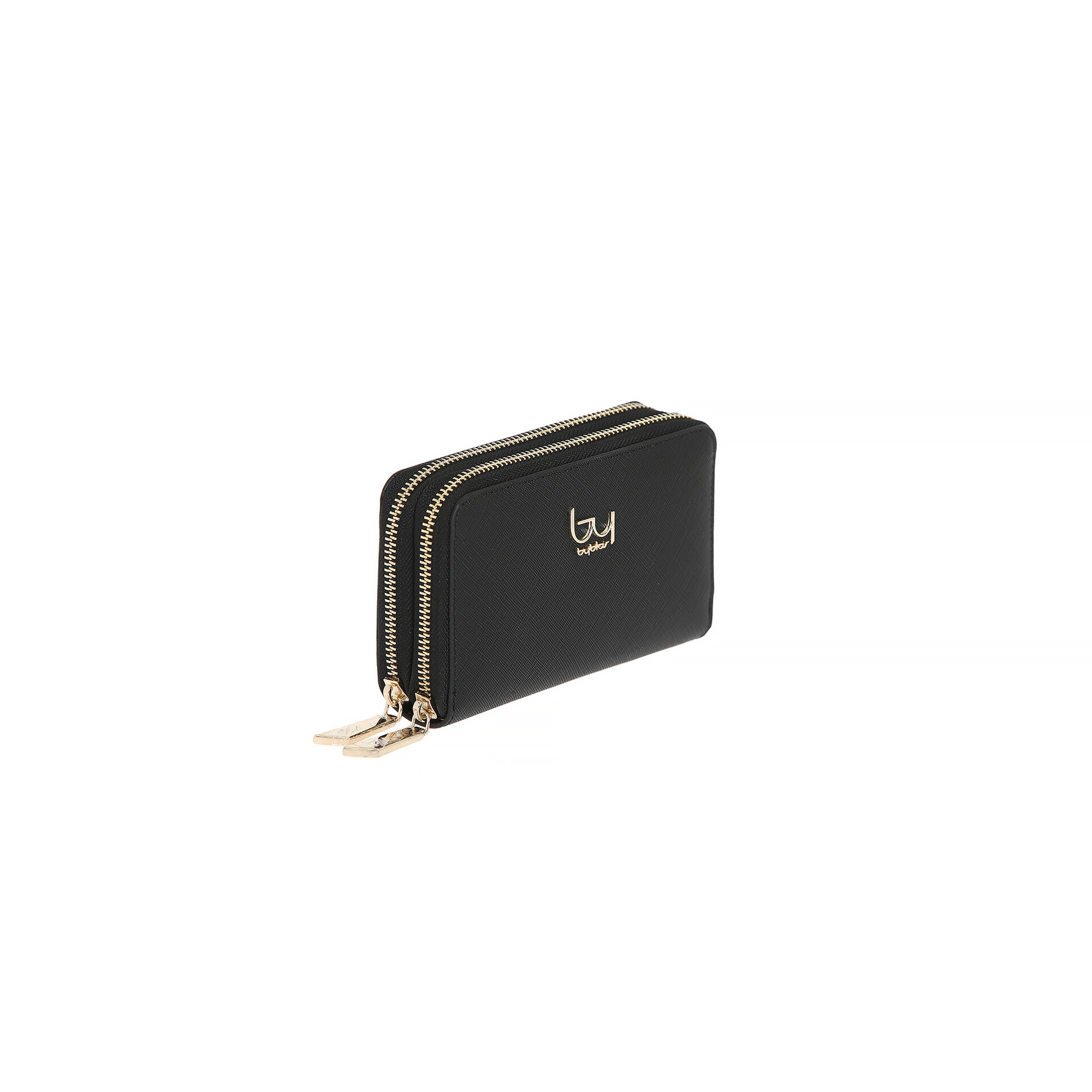 PORTAFOGLIO DONNA  DOPPIA CERNIERA NERO BYPS60A234 By Byblos PISA