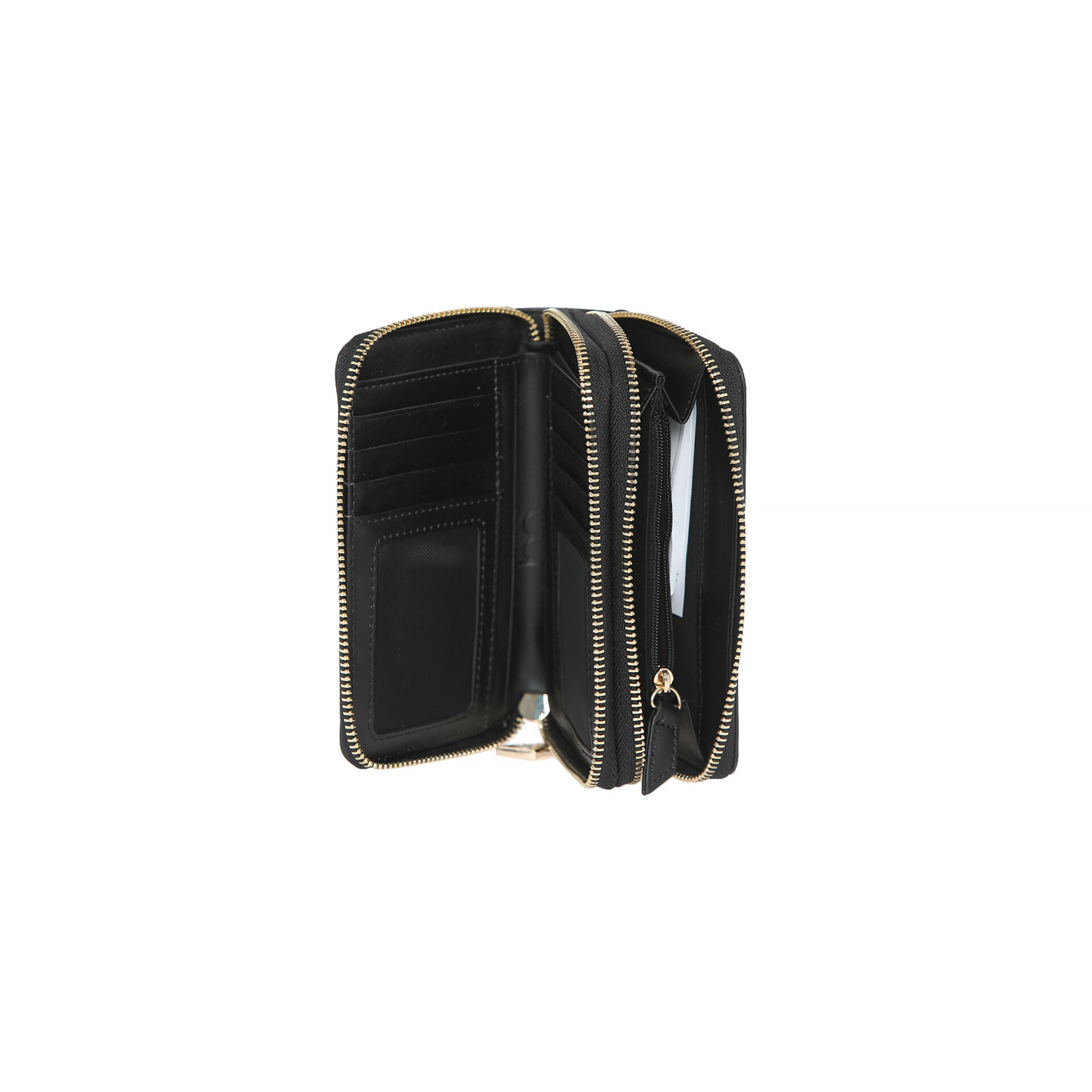 PORTAFOGLIO DONNA  DOPPIA CERNIERA NERO BYPS60A234 By Byblos PISA