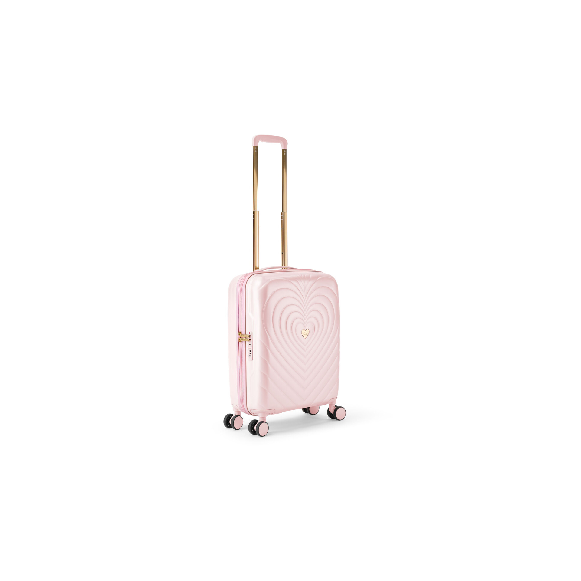Trolley 4 ruote  55 cm  ROSA BRACCIALINI LINEA O CORE
