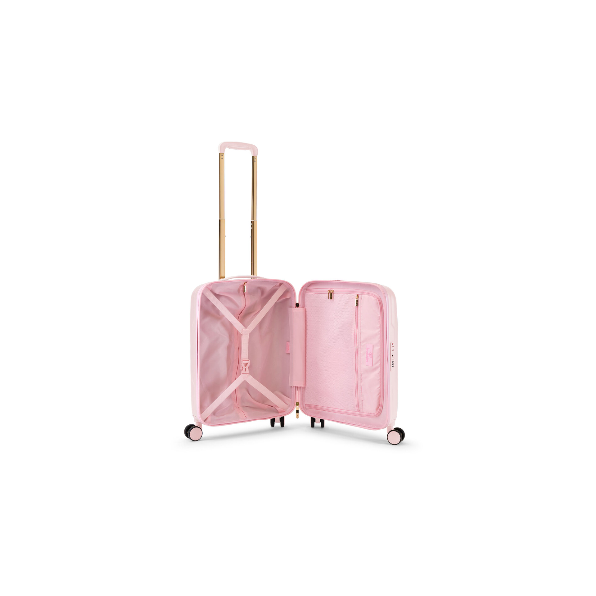 Trolley 4 ruote  55 cm  ROSA BRACCIALINI LINEA O CORE