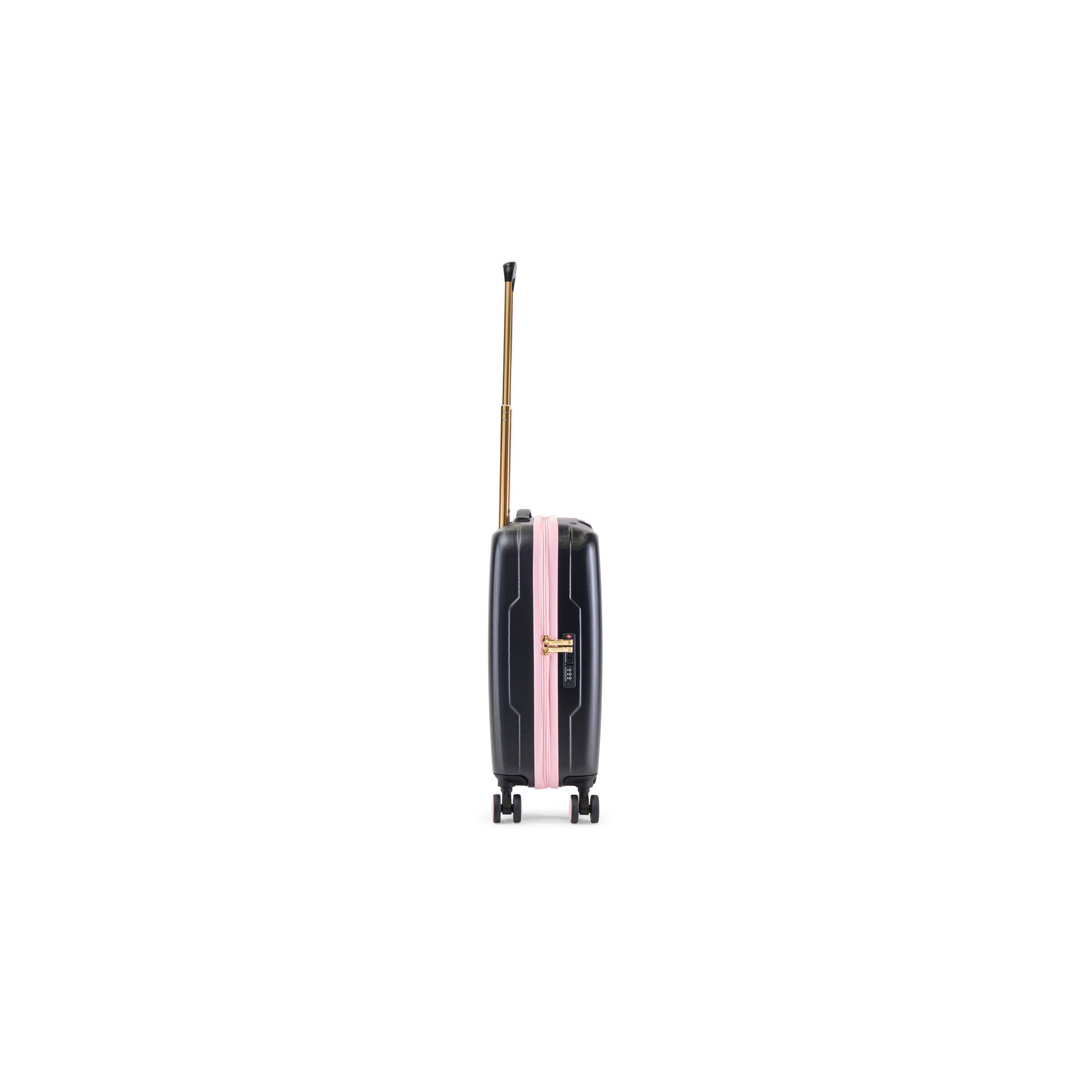 Trolley 4 ruote  55 cm  Nero BRACCIALINI LINEA PUPPIES