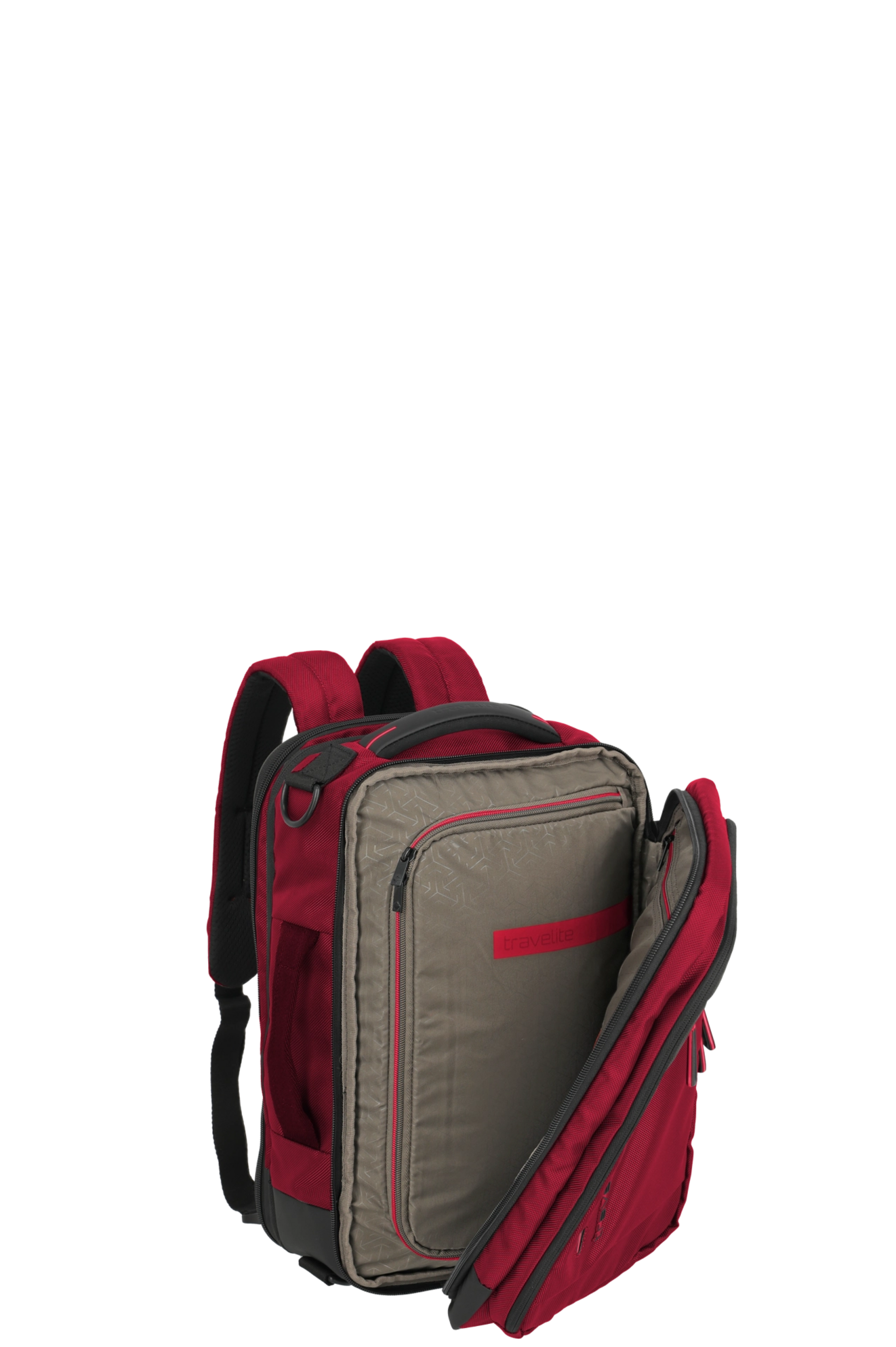 BORSA ZAINO DA VIAGGIO ROSSO TRAVELITE linea crosslite Rianair