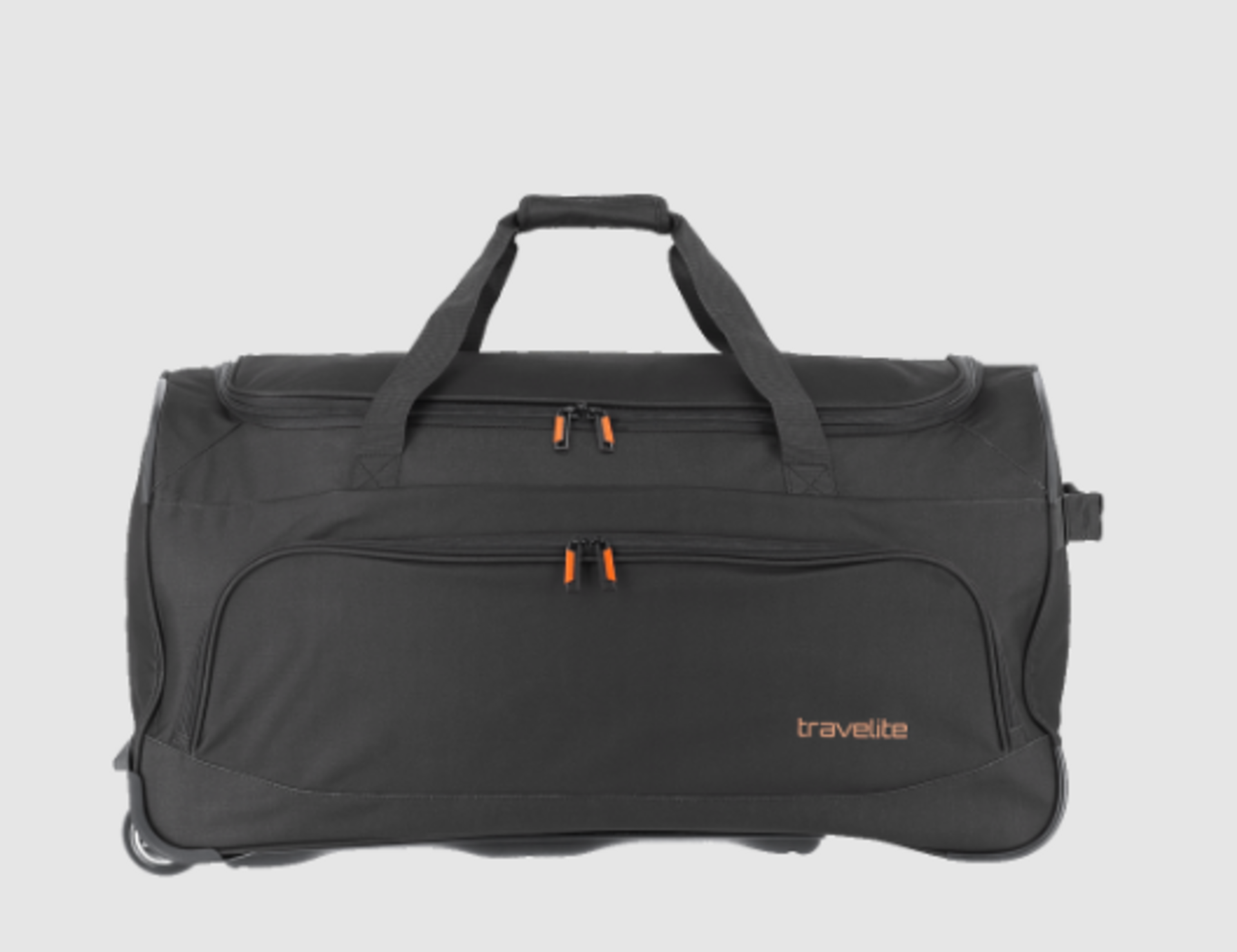 Borsone  con ruote nero TRAVELITE Linea  Basics Fresh