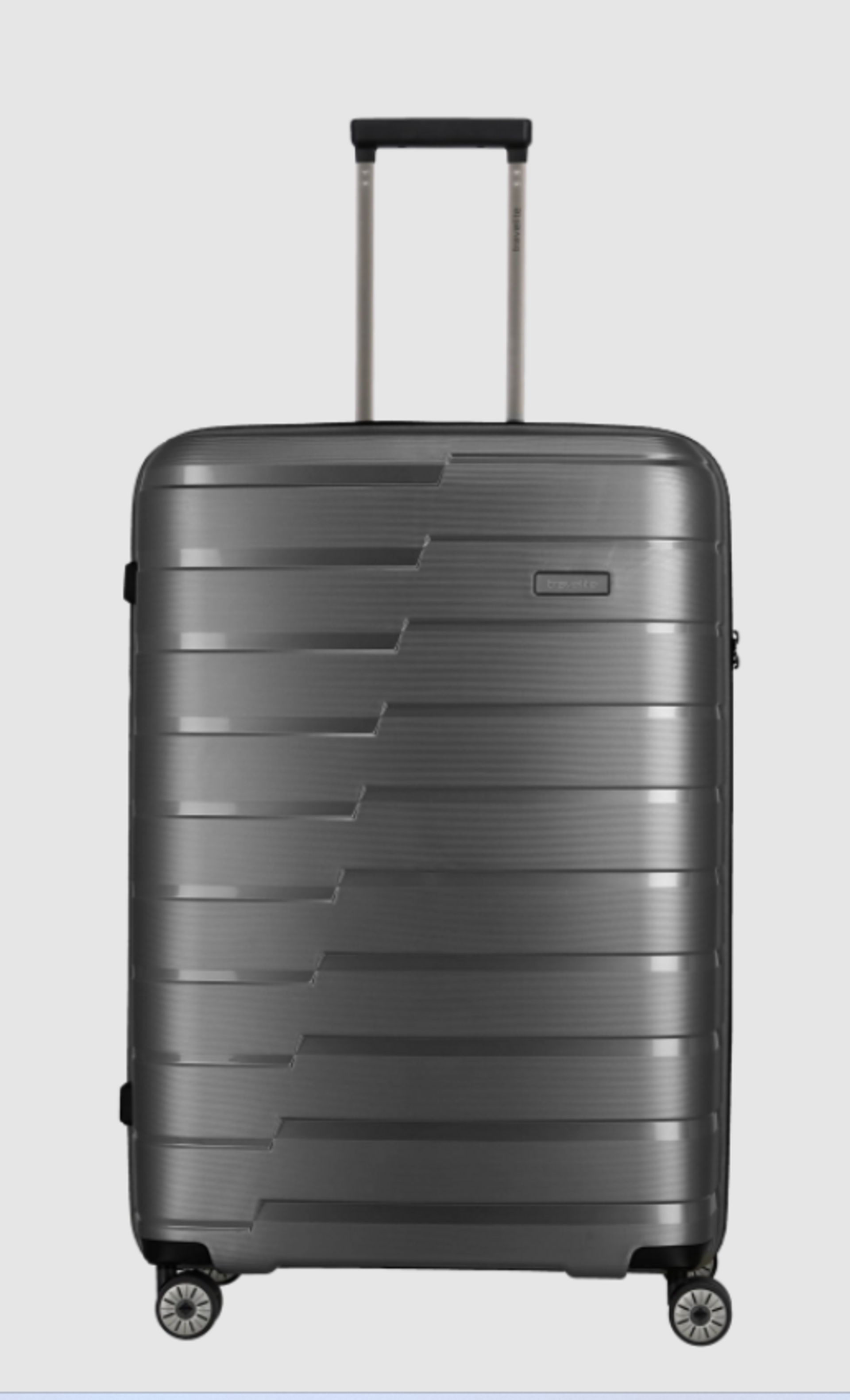 Set 3 trolley grande - medio - cabina  Antracite Espandibile TRAVELITE Linea AIR BASE