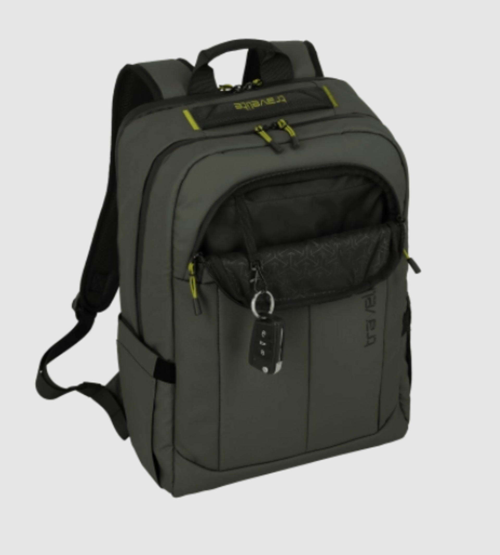ZAINO P/C  15,6 POLLICI  KHAKI DIMENSIONI RYANAIR TRAVELITE Linea  BRIIZE