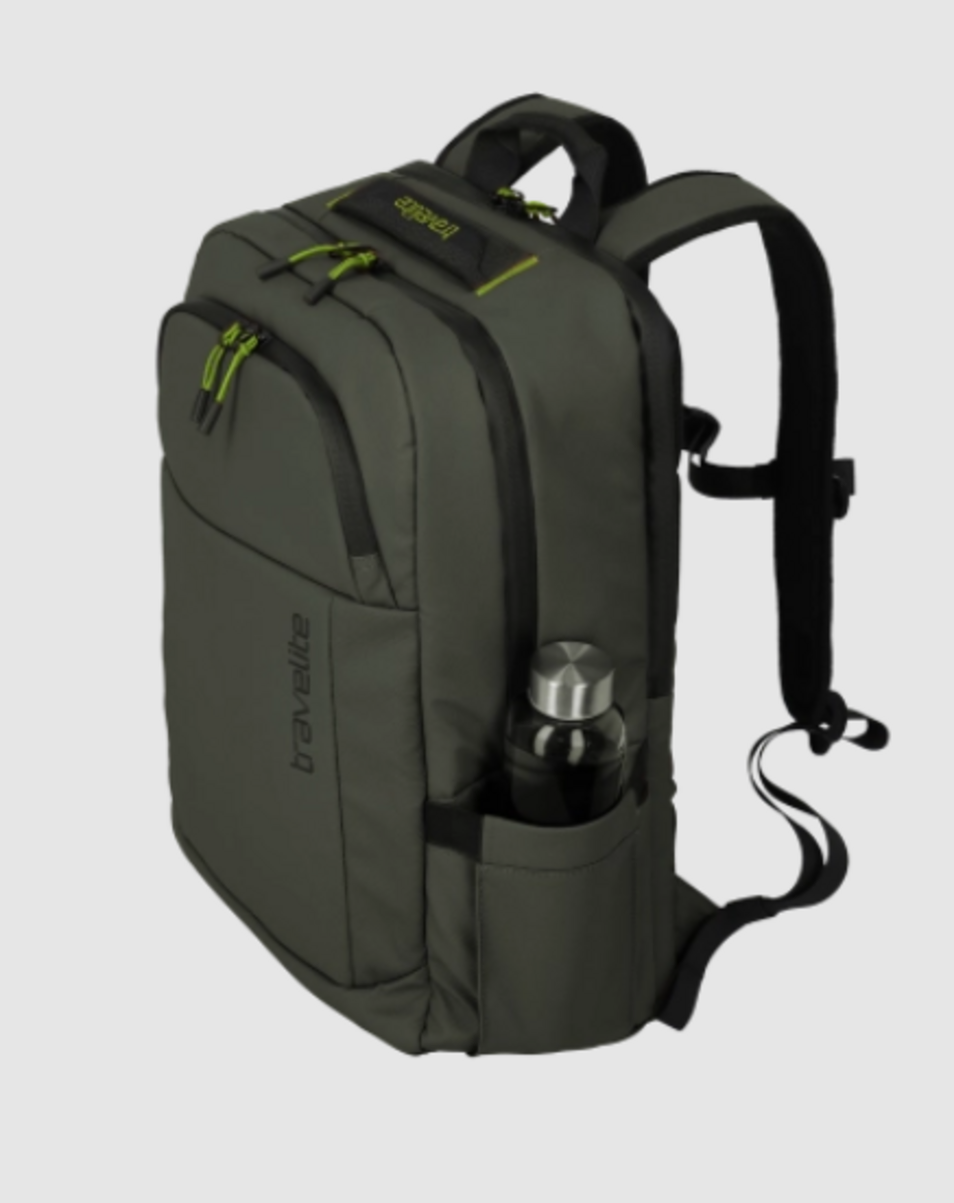 ZAINO P/C  15,6 POLLICI  KHAKI DIMENSIONI RYANAIR TRAVELITE Linea  BRIIZE
