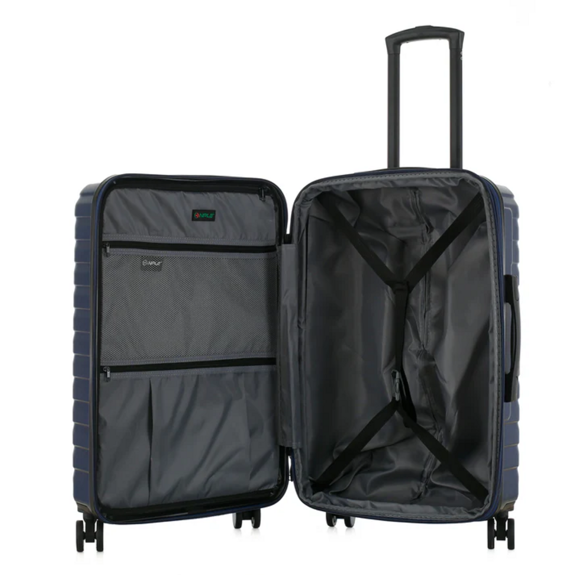 Trolley  4 Ruote Cabina Espandibile Blu NPLE KRYPTON