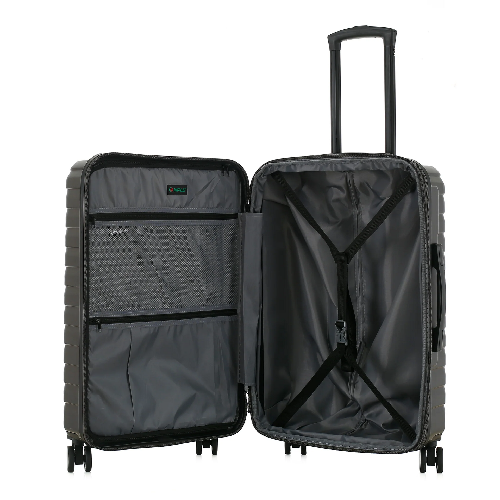 Trolley  4 Ruote Cabina Espandibile  Antracite NPLE KRYPTON