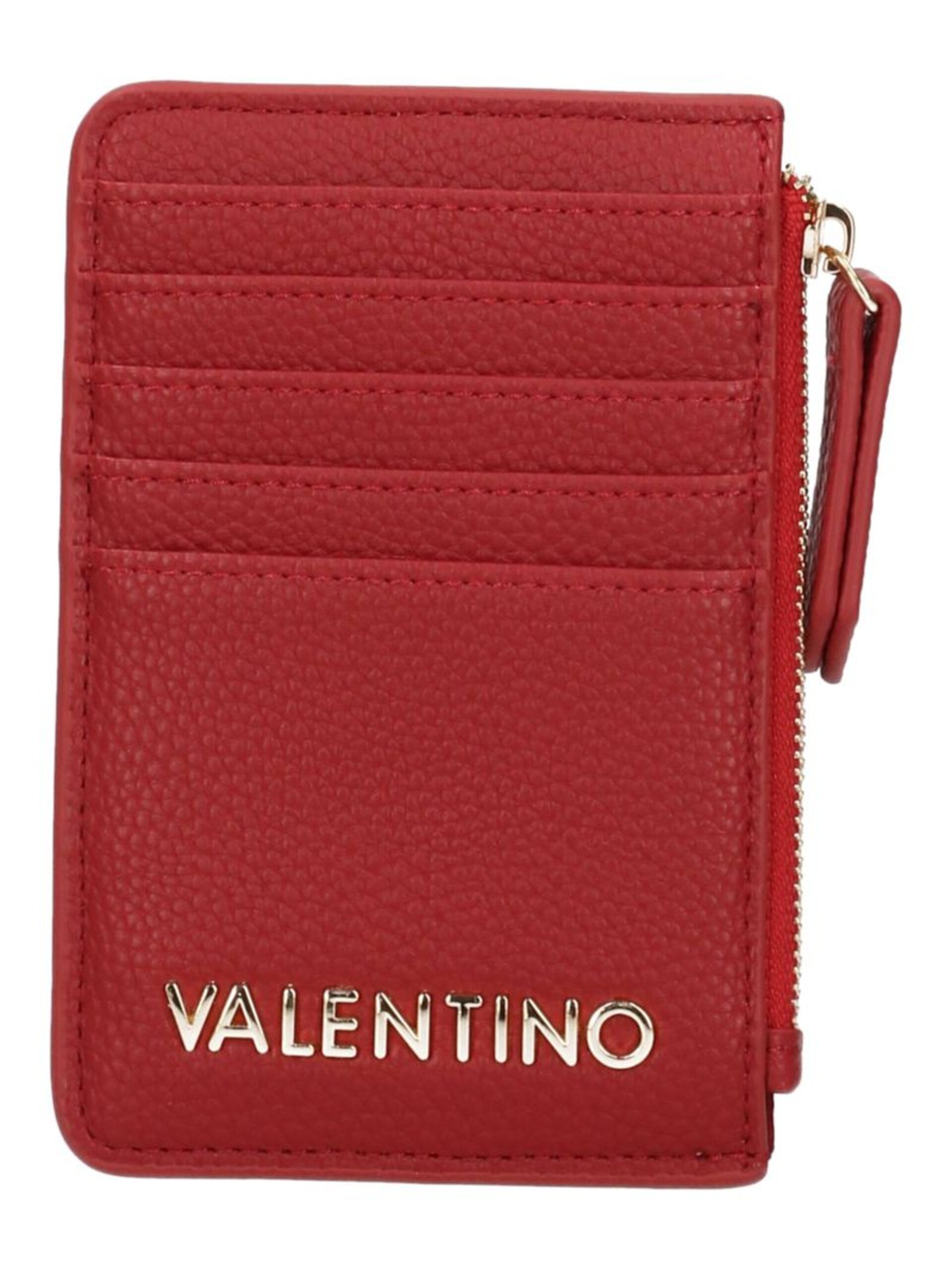 Portacarte  Donna  10 Slot Rosso scuro VALENTINO LINEA  NEVER