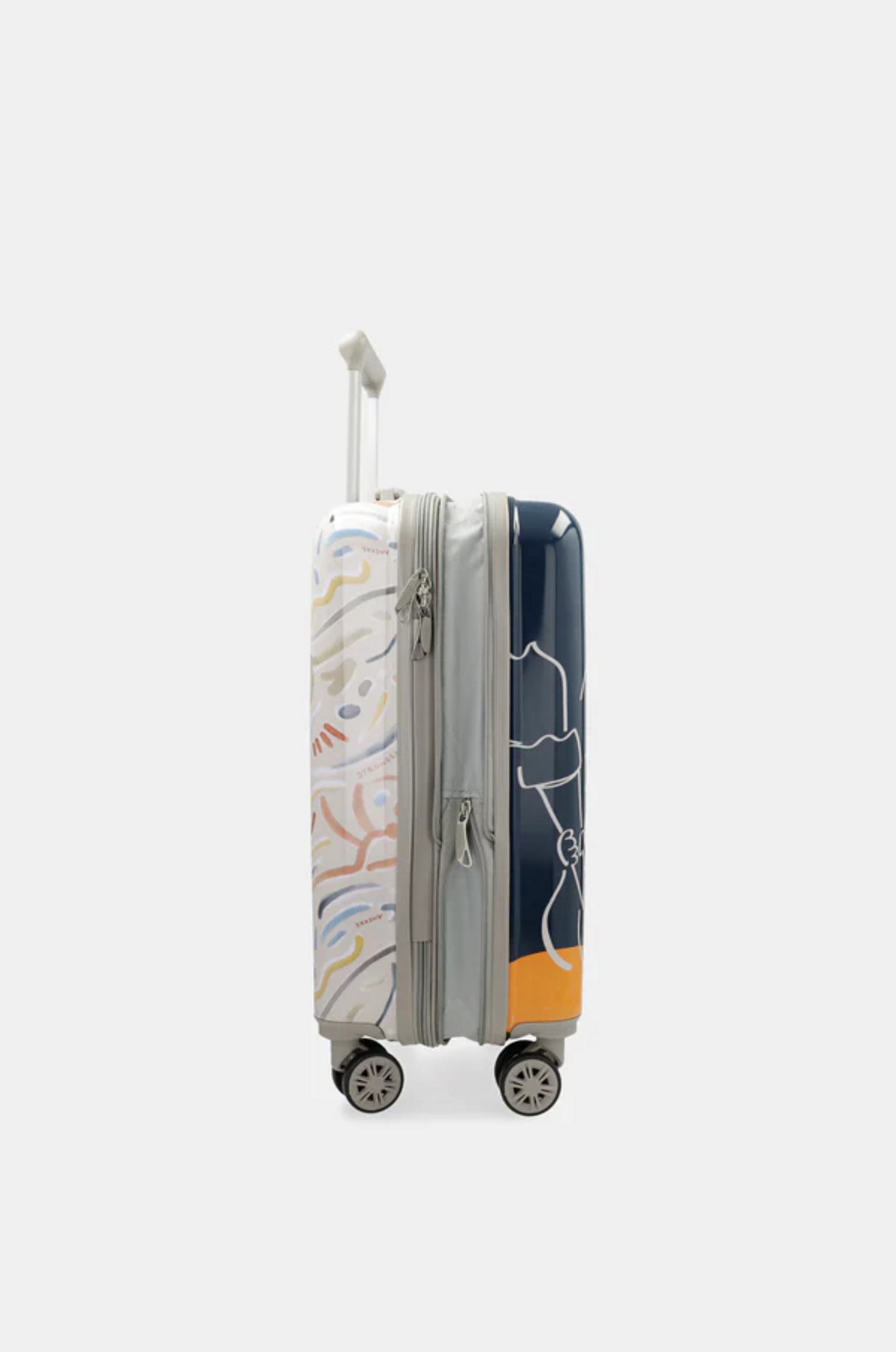 Trolley 4 ruote espandibile 55 cm ANEKKE Linea EIKON